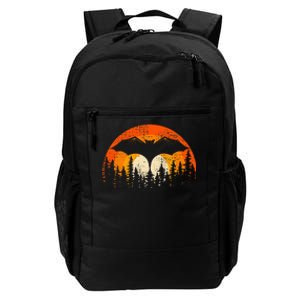 Bats Are Cool Lovely Bat Sunset School Summer Break Daily Commute Backpack