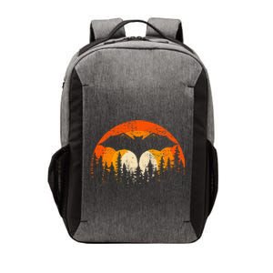 Bats Are Cool Lovely Bat Sunset School Summer Break Vector Backpack