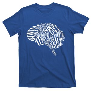 Brain Anatomy Cool Gift Rn Neuroscience Nurse Neurologist T-Shirt