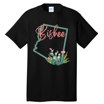 Bisbee Arizona Cacti State Souvenir Tall T-Shirt