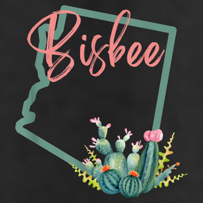 Bisbee Arizona Cacti State Souvenir Adult Drive Performance Visor