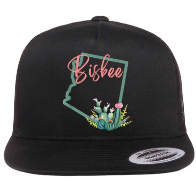 Bisbee Arizona Cacti State Souvenir Flatbill Hat