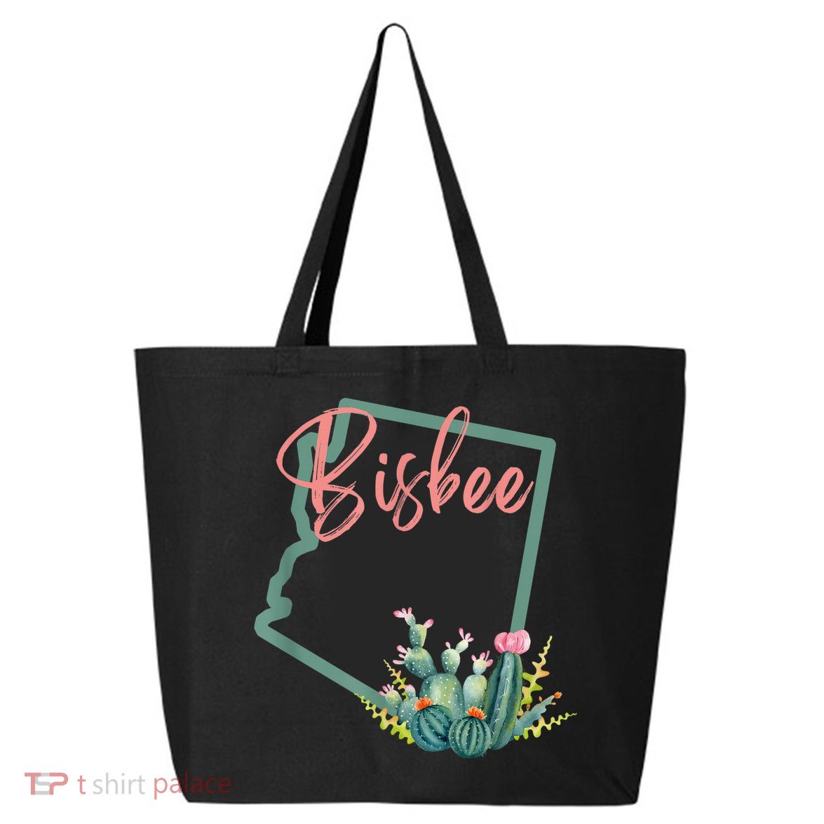 Bisbee Arizona Cacti State Souvenir 25L Jumbo Tote