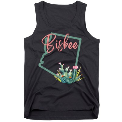 Bisbee Arizona Cacti State Souvenir Tank Top