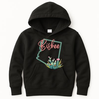 Bisbee Arizona Cacti State Souvenir Kids Hoodie