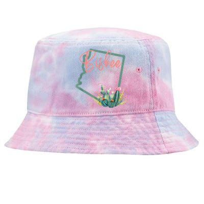 Bisbee Arizona Cacti State Souvenir Tie-Dyed Bucket Hat