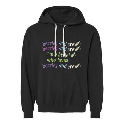 Berries And Cream Garment-Dyed Fleece Hoodie