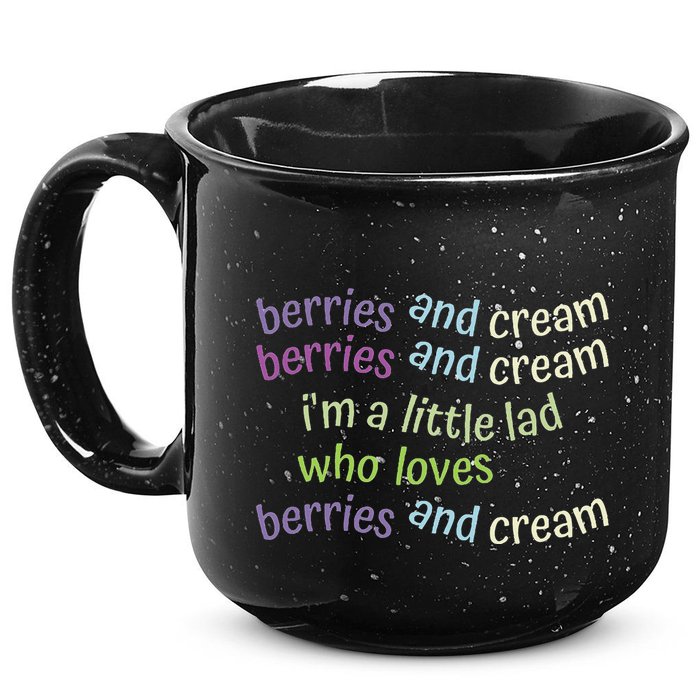Berries And Cream 15oz Campfire Ceramic Mug