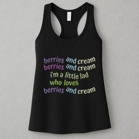 Berries And Cream Womens Tank Top