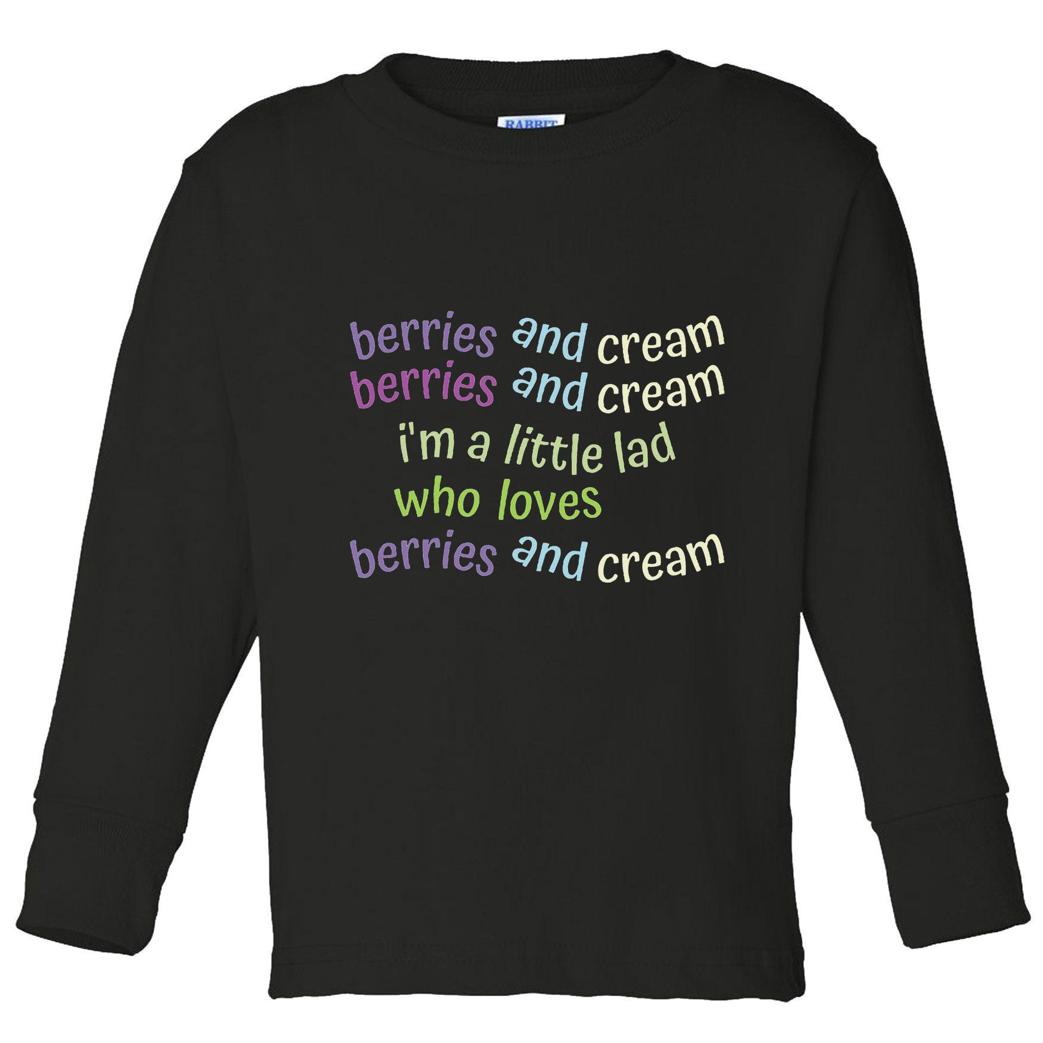 Berries And Cream Toddler Long Sleeve Shirt