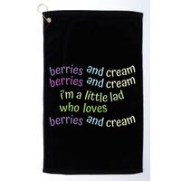 Berries And Cream Golf Towel
