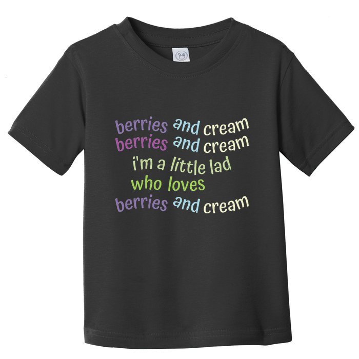 Berries And Cream Toddler T-Shirt