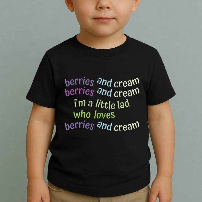 Berries And Cream Toddler T-Shirt