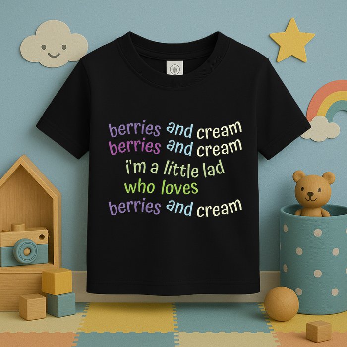 Berries And Cream Toddler T-Shirt