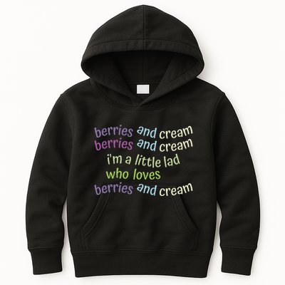 Berries And Cream Kids Hoodie