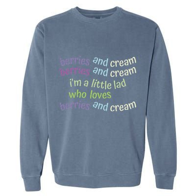 Berries And Cream Garment-Dyed Sweatshirt