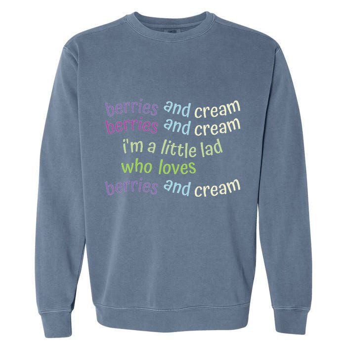 Berries And Cream Garment-Dyed Sweatshirt