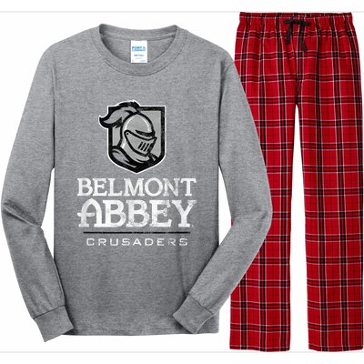 Belmont Abbey College Crusaders Large Long Sleeve Pajama Set