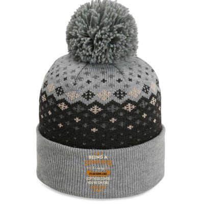 Being A Customer Service Is Easy ItS Like Riding A Bike The Baniff Cuffed Pom Beanie