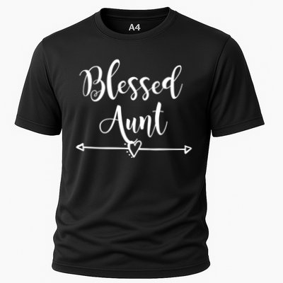 Blessed Aunt Cute Aunt Vibes For Best Auntie Gift Performance Shirt