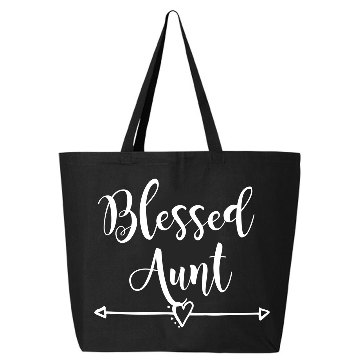 Blessed Aunt Cute Aunt Vibes For Best Auntie Gift 25L Jumbo Tote