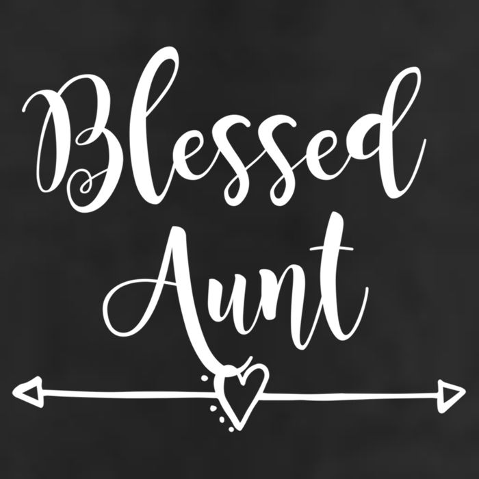 Blessed Aunt Cute Aunt Vibes For Best Auntie Gift 25L Jumbo Tote