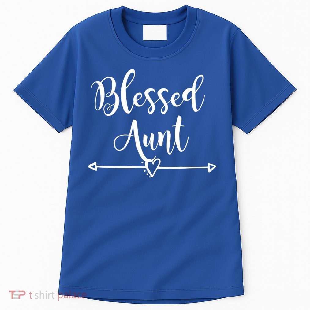 Blessed Aunt Cute Aunt Vibes For Best Auntie Gift Tall T-Shirt