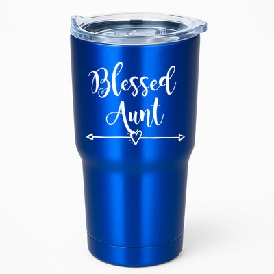 Blessed Aunt Cute Aunt Vibes For Best Auntie Gift Tumbler