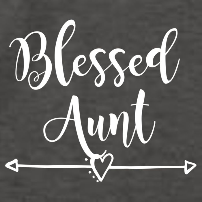 Blessed Aunt Cute Aunt Vibes For Best Auntie Gift Vector Backpack
