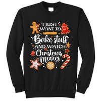 Baking and Christmas Movie Lover Festive Gift Sweatshirt