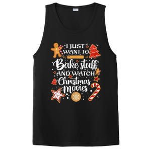 Baking and Christmas Movie Lover Festive Gift PosiCharge Competitor Tank