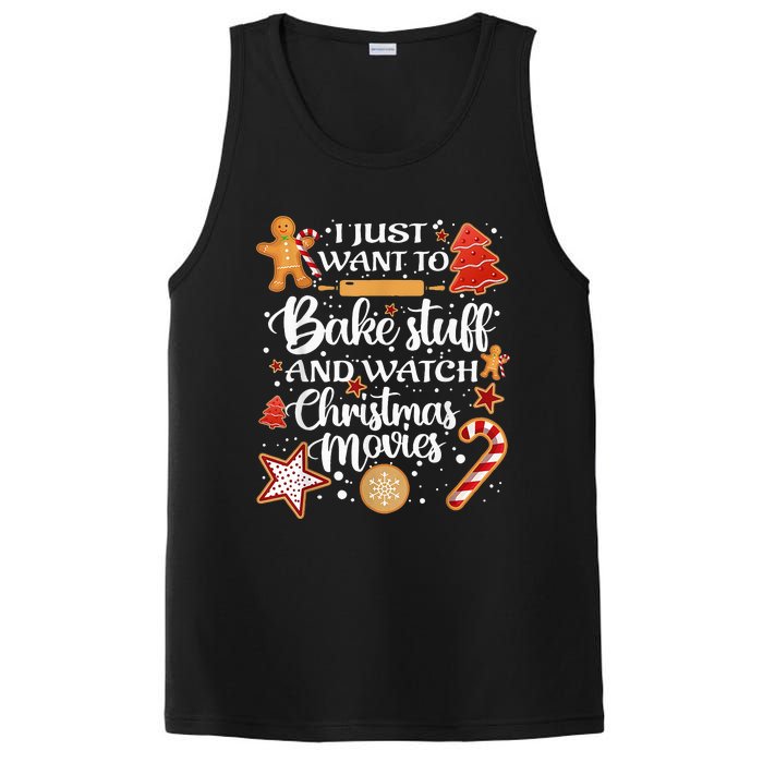 Baking and Christmas Movie Lover Festive Gift PosiCharge Competitor Tank