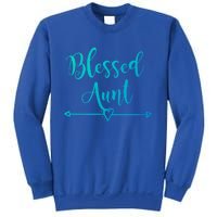 Blessed Aunt Cute Aunt Vibes For Best Auntie Gift Sweatshirt