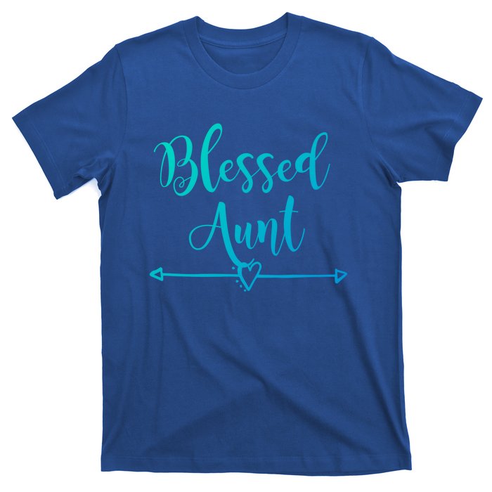 Blessed Aunt Cute Aunt Vibes For Best Auntie Gift T-Shirt