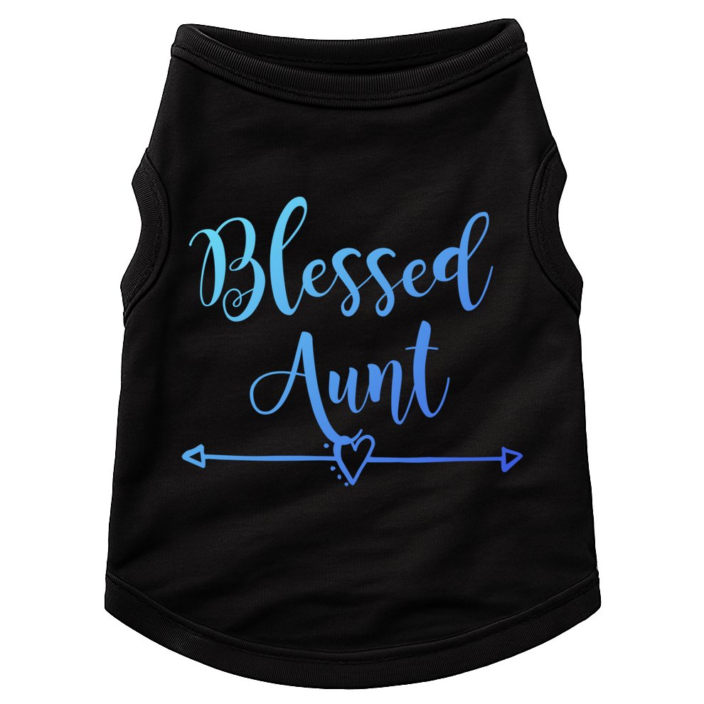 Blessed Aunt Cute Aunt Vibes For Best Auntie Gift Doggie Tank