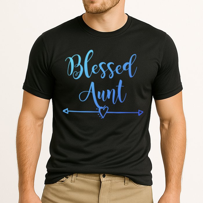 Blessed Aunt Cute Aunt Vibes For Best Auntie Gift Cooling Performance Crew T-Shirt