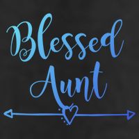 Blessed Aunt Cute Aunt Vibes For Best Auntie Gift 25L Jumbo Tote