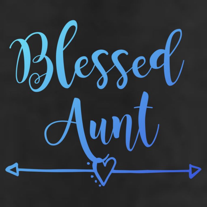 Blessed Aunt Cute Aunt Vibes For Best Auntie Gift 25L Jumbo Tote