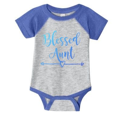 Blessed Aunt Cute Aunt Vibes For Best Auntie Gift Infant Baby Jersey Bodysuit