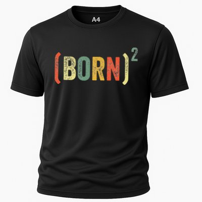 Born Again Christian Easter God Baptism Born Squared (Born)2 Performance Shirt