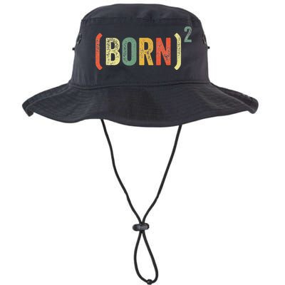 Born Again Christian Easter God Baptism Born Squared (Born)2 Bucket Hat