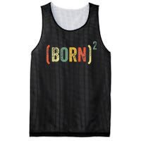 Born Again Christian Easter God Baptism Born Squared (Born)2 Mesh Reversible Basketball Jersey Tank