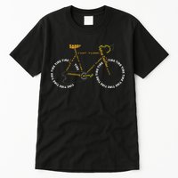 Bicycle Anatomy Cute Cycling Is Life Tall T-Shirt