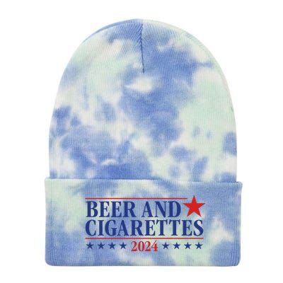 Beer And Cigarettes 2024 Tie Dye 12in Knit Beanie