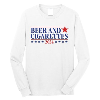 Beer And Cigarettes 2024 Long Sleeve Shirt