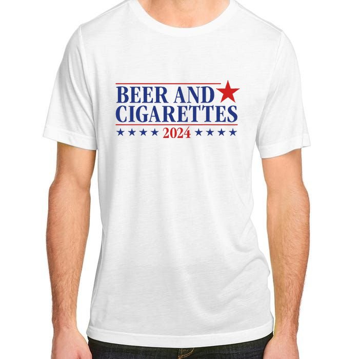 Beer And Cigarettes 2024 Adult ChromaSoft Performance T-Shirt