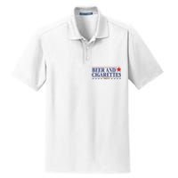 Beer And Cigarettes 2024 Dry Zone Grid Polo