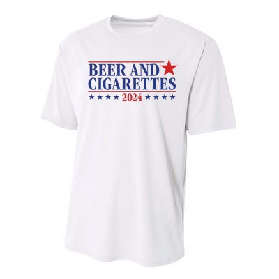 Beer And Cigarettes 2024 Performance Sprint T-Shirt