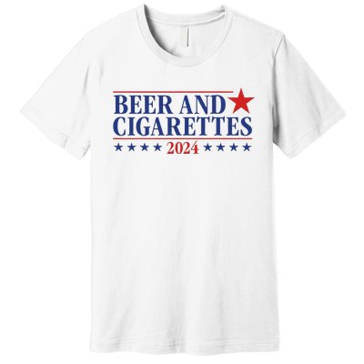 Beer And Cigarettes 2024 Premium T-Shirt