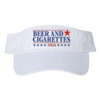 Beer And Cigarettes 2024 Valucap Bio-Washed Visor